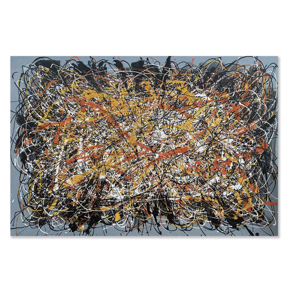 Homage to Pollock 150×100