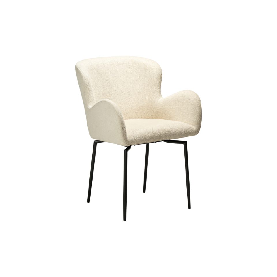 Glam armchair swivel